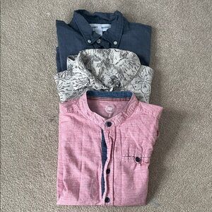 Old Navy | Boys Shirt Bundle | Size M (8–10) | Casual & Dressy